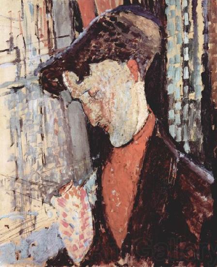 Amedeo Modigliani Portrat des Frank Burty Haviland Germany oil painting art